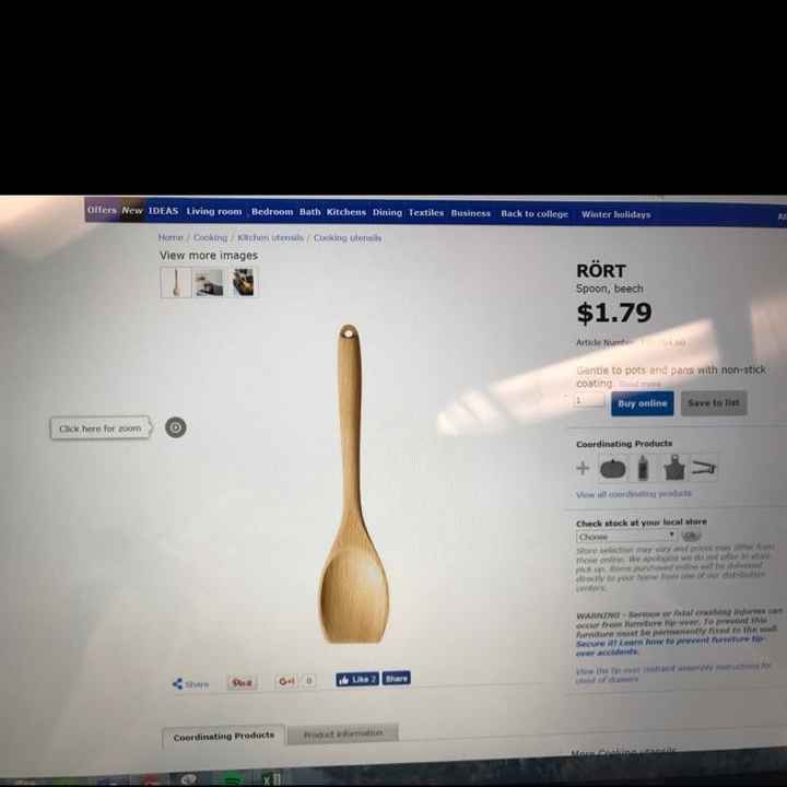 Bridal Shower-Wooden spoons