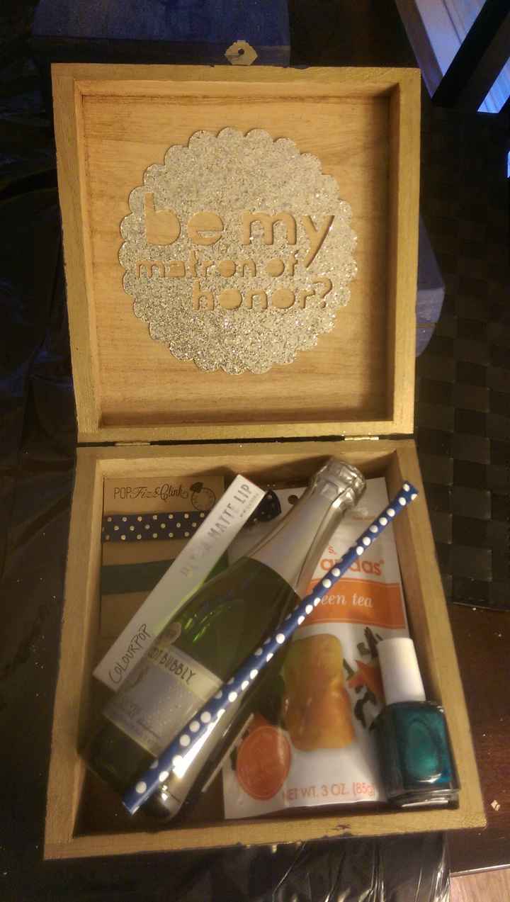 Bridesmaid Proposal boxes