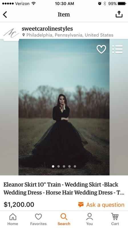 Gothic Fairytale Wedding Dress