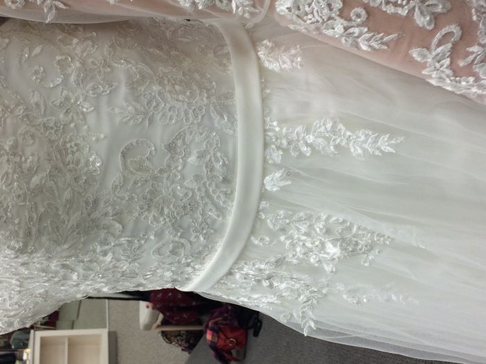 What was the most unique dress you tried on? Pics?
