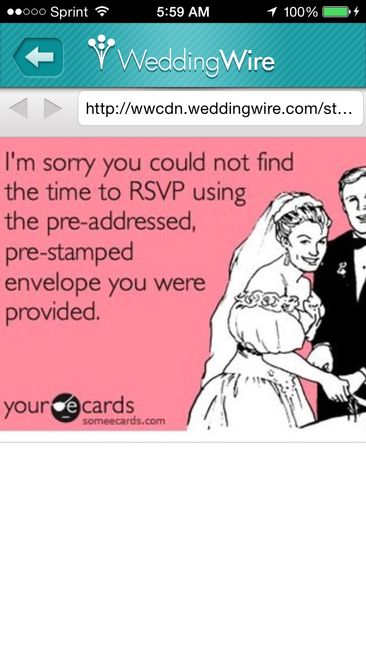 RSVP Rant...