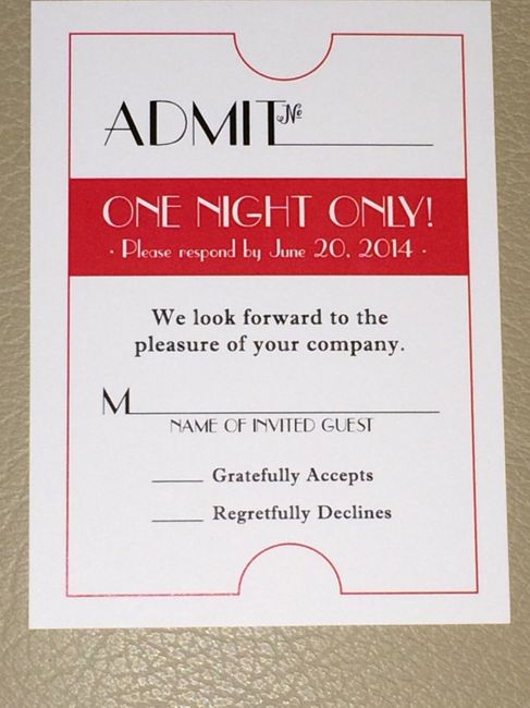 Early RSVP vent!!!