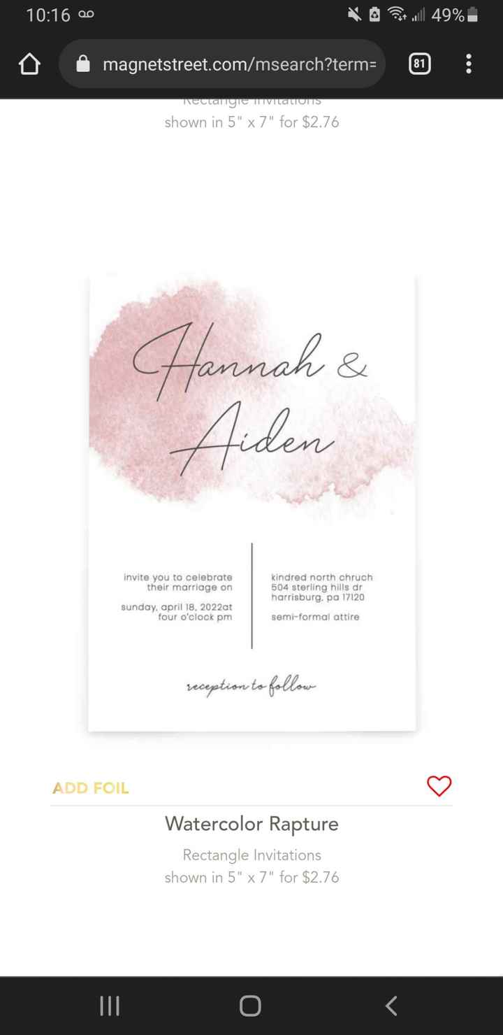 Wedding invitations ideas - 2