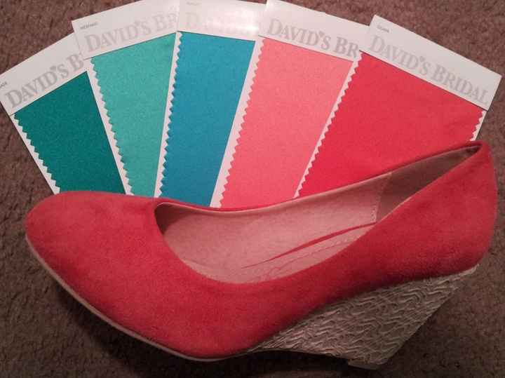 stuck on color for bridesmaid dresses