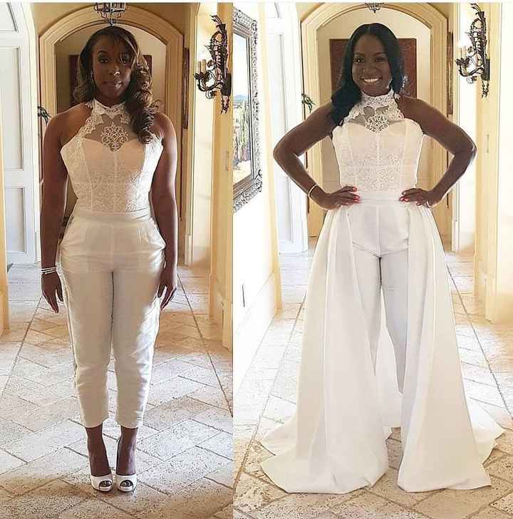 Non traditional wedding gown yes or no? - 1