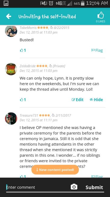 Uninviting the self invited - Take 2; ETA: Added screenshots!