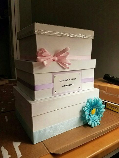 Wedding card box