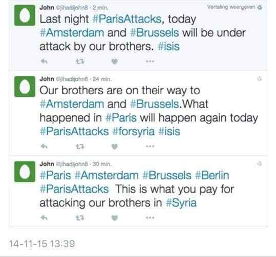 Prayers for the people of France