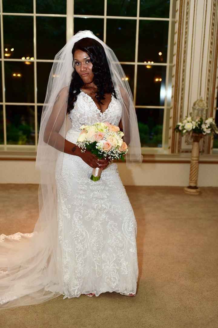 The dress....