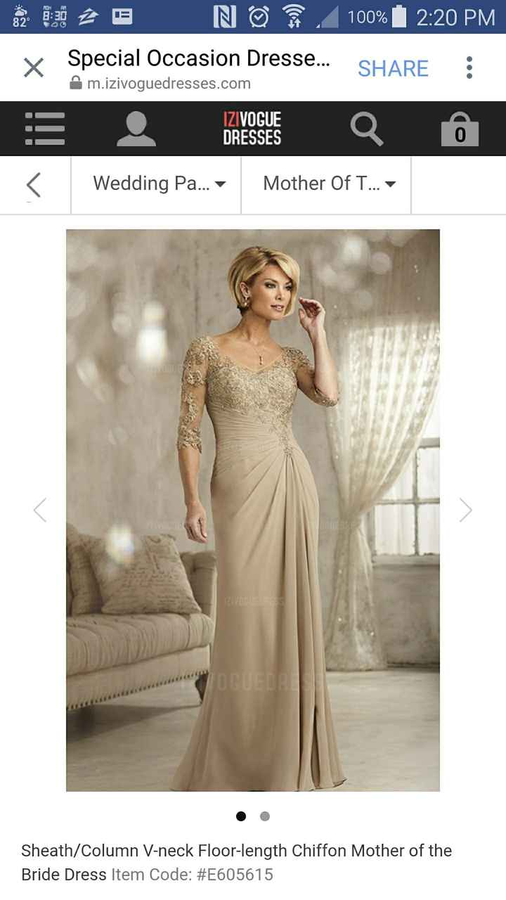 Colored wedding dress, anyone?