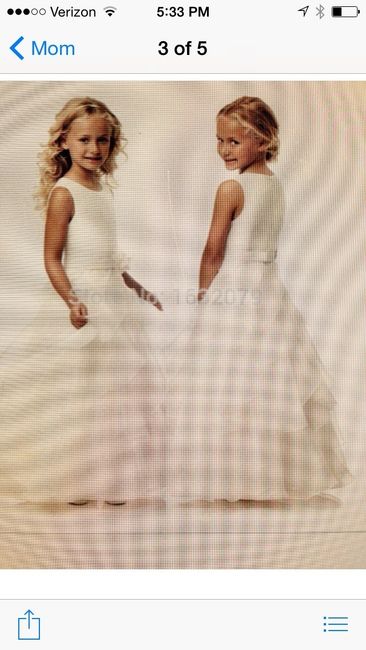 May I see your flower girl dresses