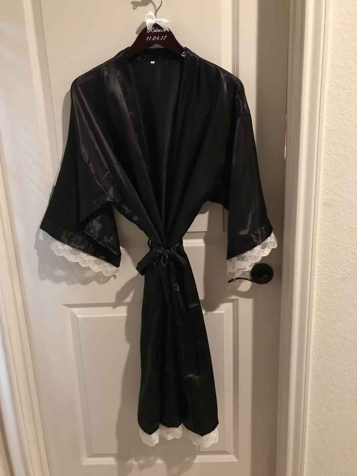 Bridesmaid robes
