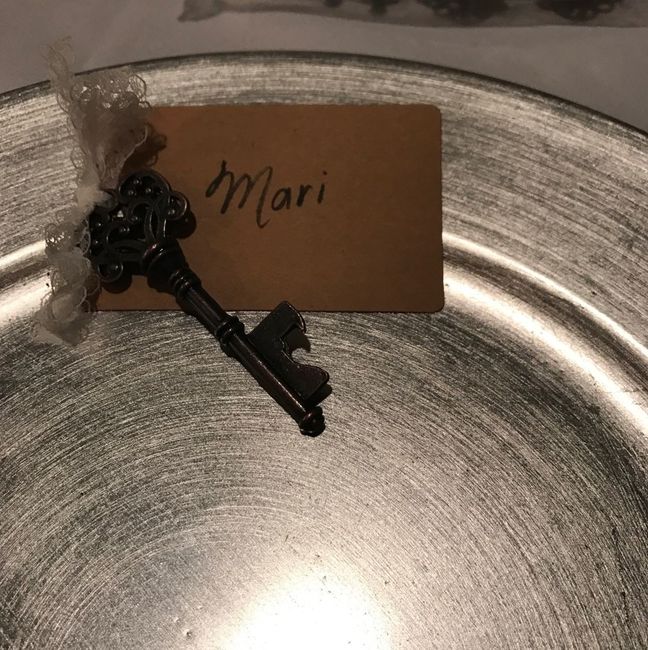 Favors and place cards done!