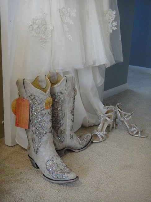 boots and heels.
