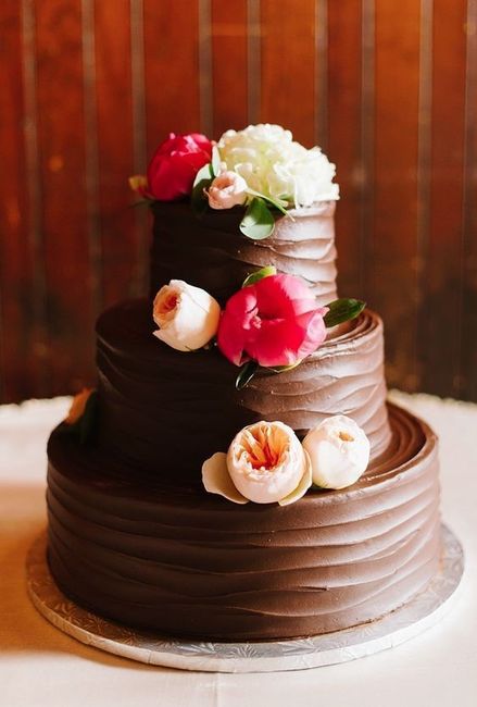 Chocolate Wedding Cake 1