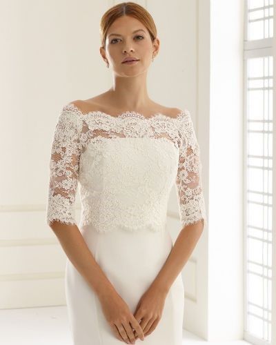 bridal bolero