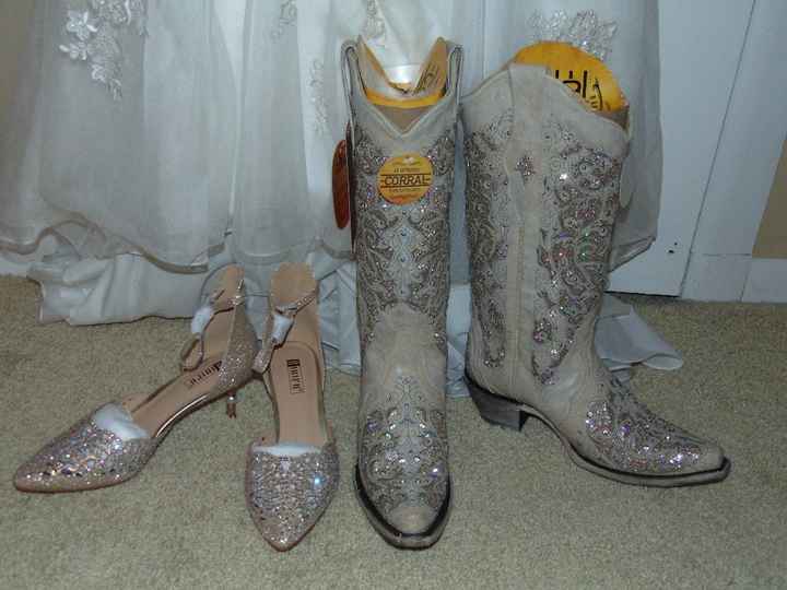 wedding day footwear