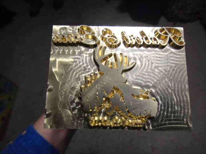 branding iron head