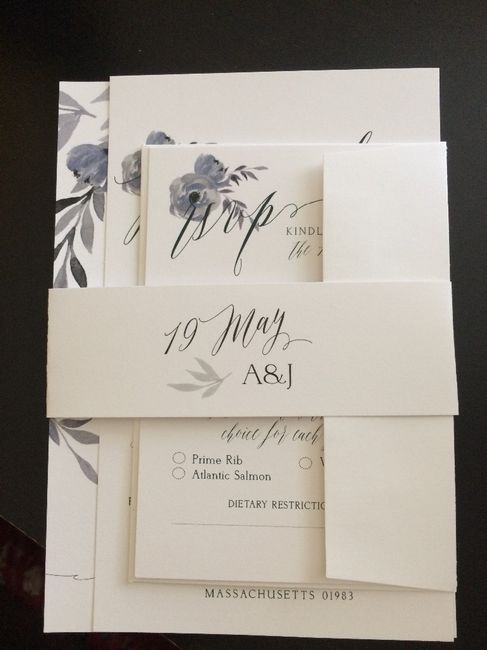 Invitation Suite Printed at Staples