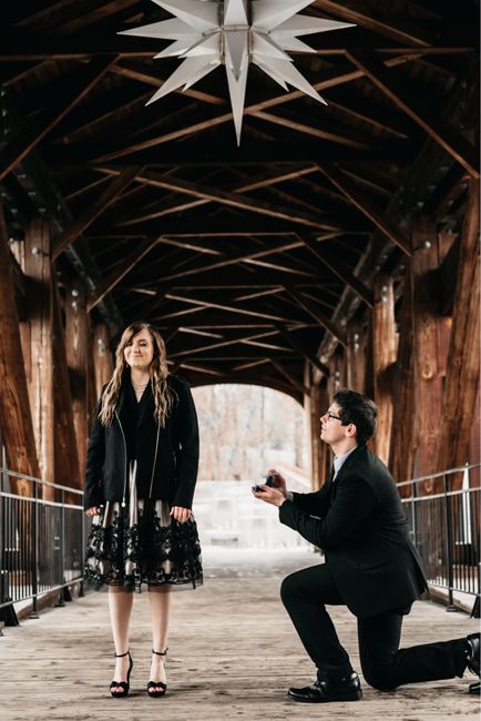 Who was the first person you shared the engagement news with? - 1