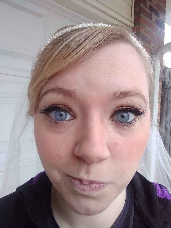 Hair and Makeup Trial (with lashes!) - 5