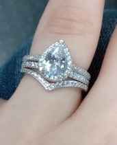 Brides and brides to be! i want to see your wedding bands or ideas for wedding bands! - 1