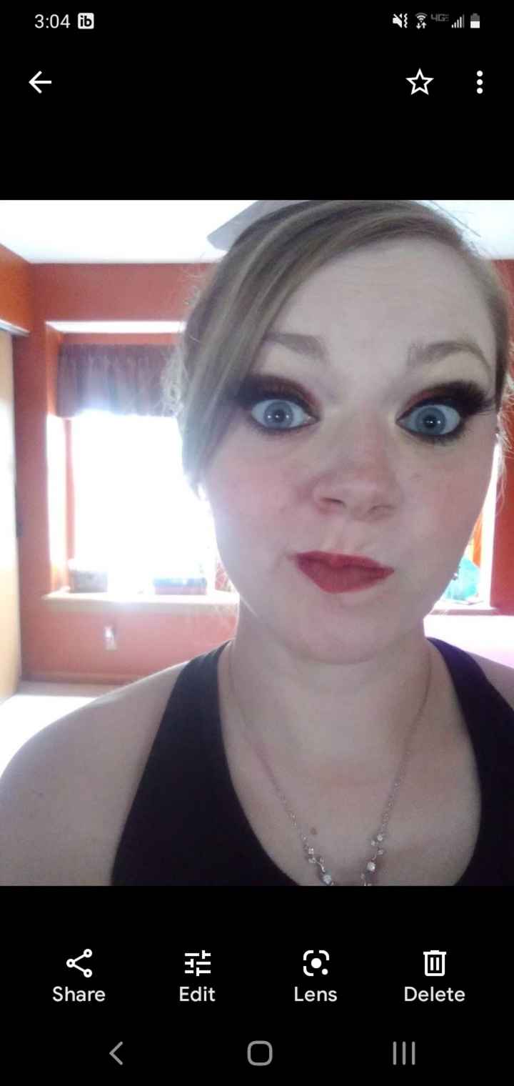 Hair and makeup from wedding! - 1