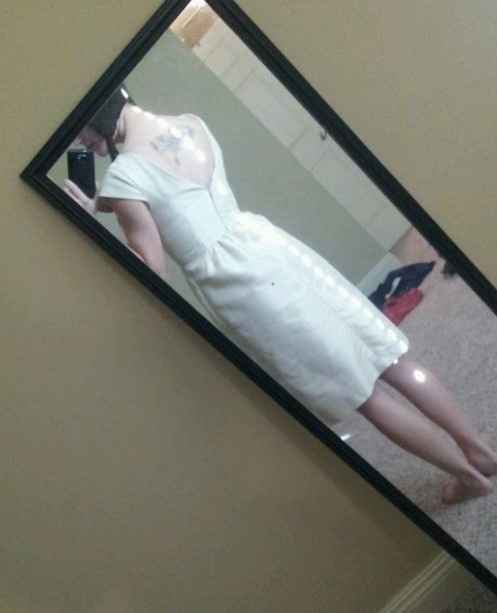 My dress came in....