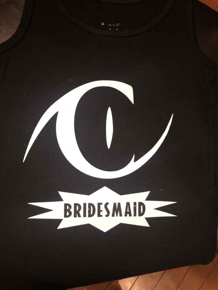 Marvel/dc Bridesmaid Shirts - 4