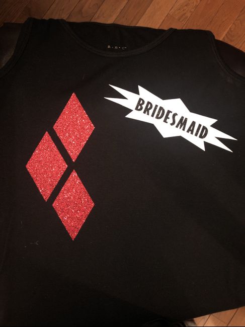 Marvel/dc Bridesmaid Shirts 3