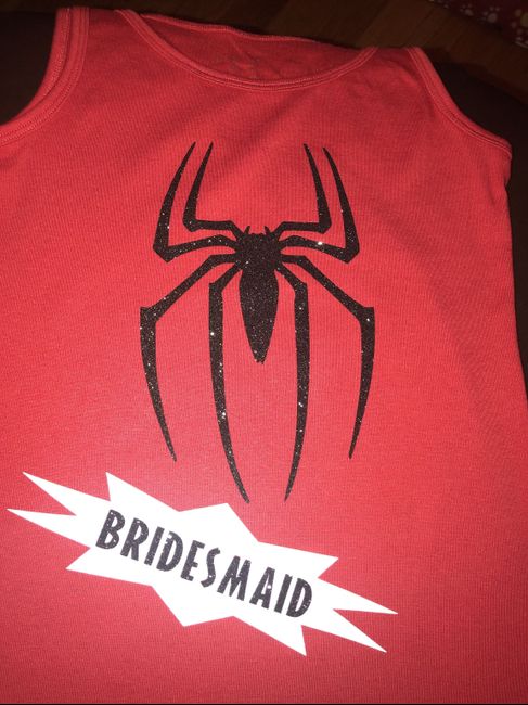Marvel/dc Bridesmaid Shirts - 5