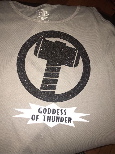 Marvel/dc Bridesmaid Shirts 7