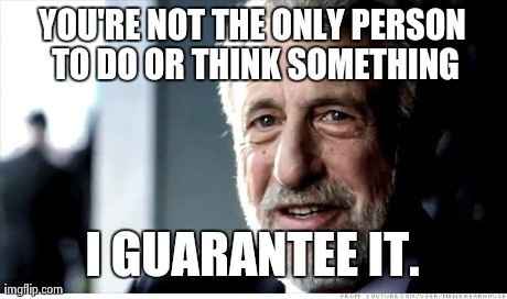 Am I The Only One?