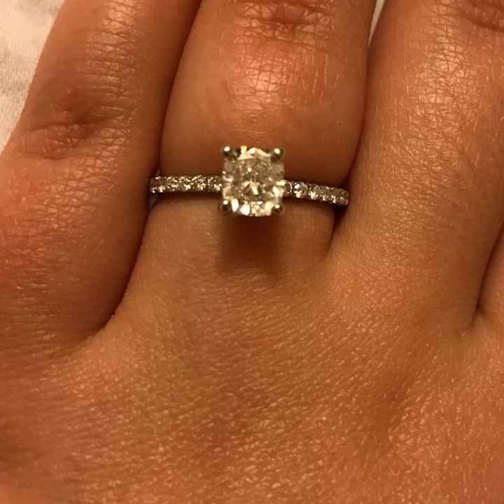 Let's see your engagement rings