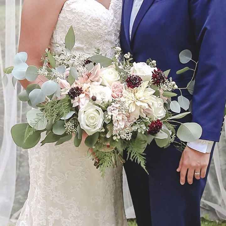 What color flowers will go with my dress?!