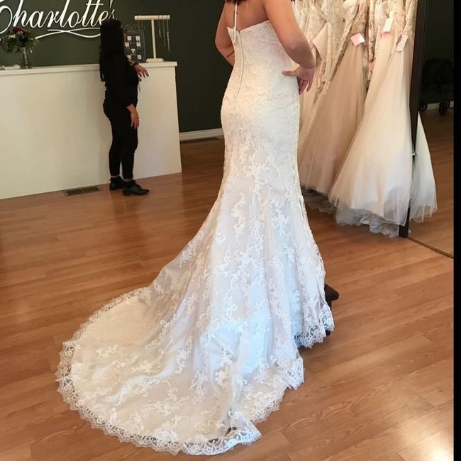 Let's see your wedding dresses.