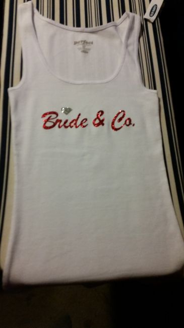 bridal tees