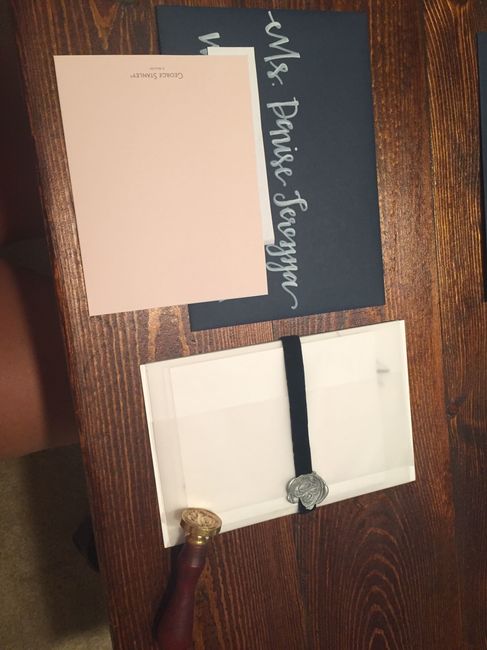 Putting together invites