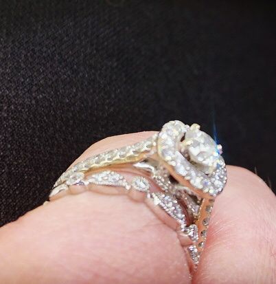 Mismatched engagement and wedding rings..yay or nay? - 2
