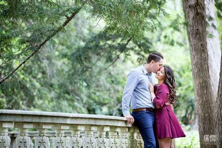 Atlanta Botanical Gardens Engagement Shoot