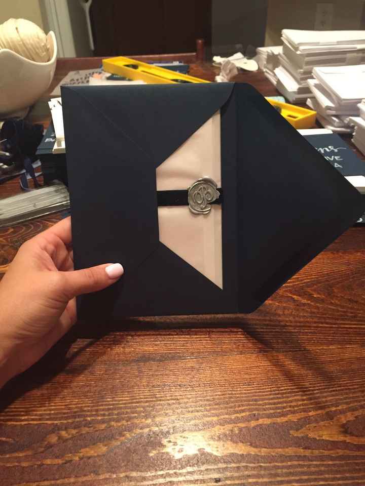 Putting together invites