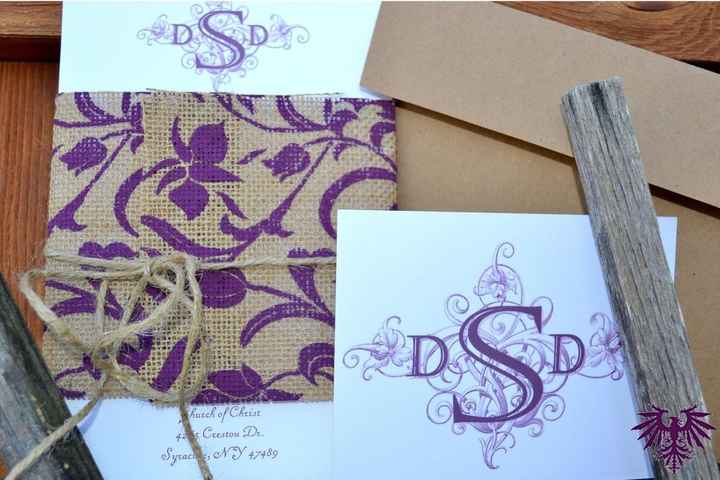 Workingon on invite DIY***so much work!