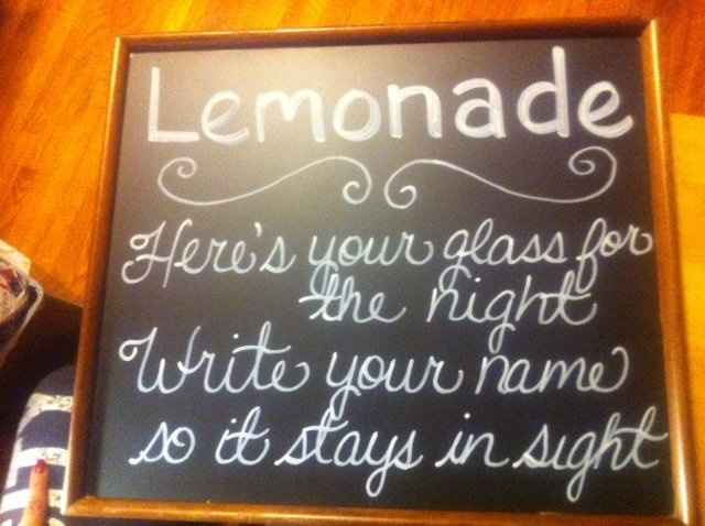 DIY-Chalkboard Signs!