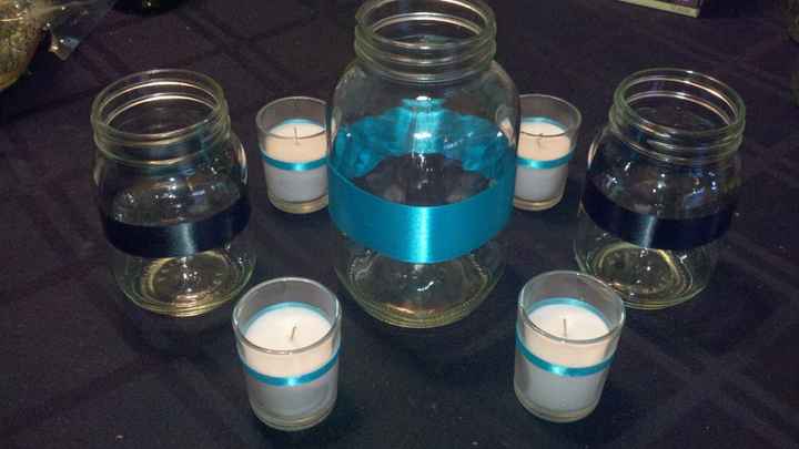 Centerpieces almost done!!!!  DIY Rocks!!!  **pics**