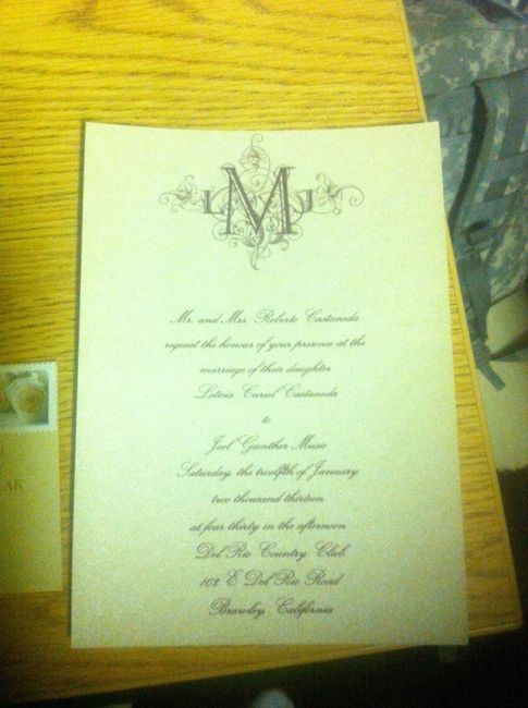 DIY Invites Complete! (pics)