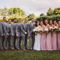 Uneven bridal party - 1