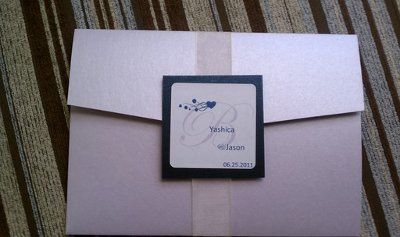 DIY Pocketfold Invitations DONE!!!! YAY!! **PICS**
