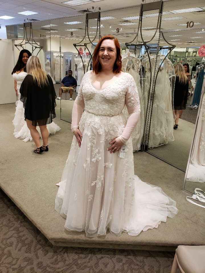 Wedding dress conundrum: tall bride edition - 1