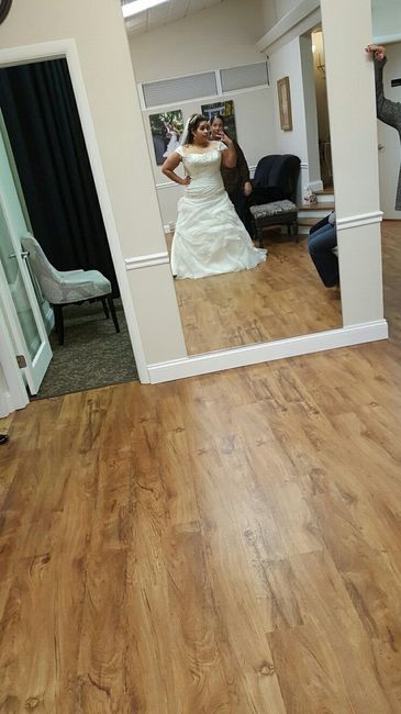 Said yes to the dress!!!