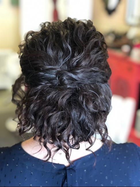 Naturally curlies, show me your wedding styles! 2